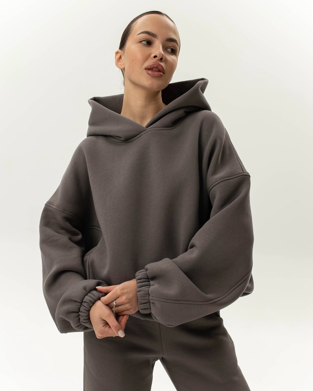 Ensemble sweat à capuche et jogging surdimensionné