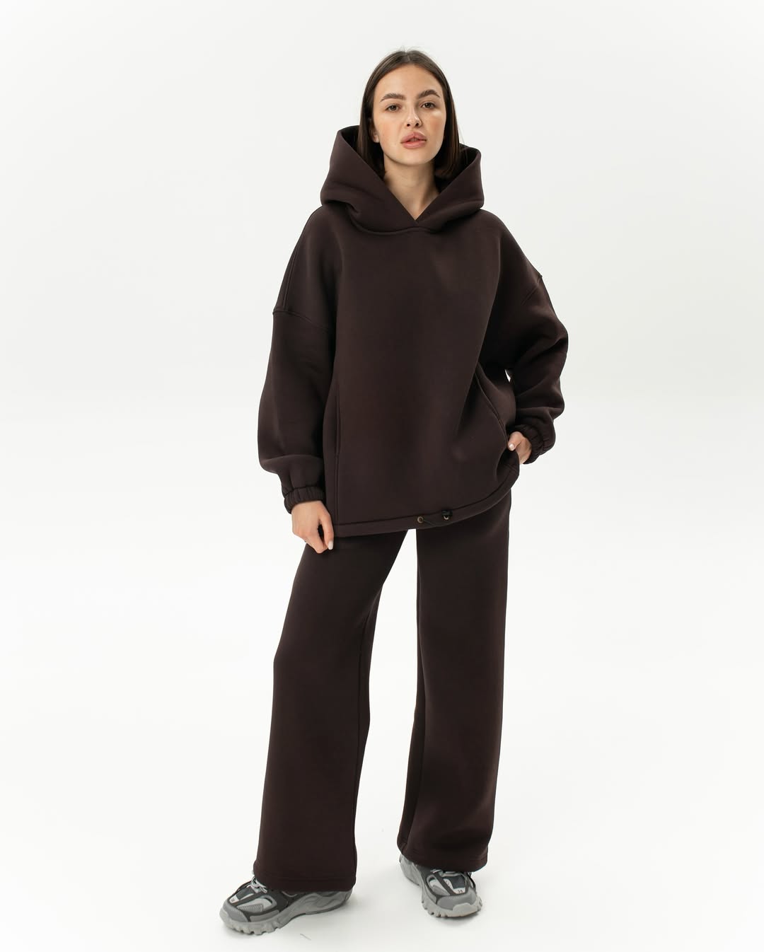 Ensemble sweat à capuche et jogging surdimensionné