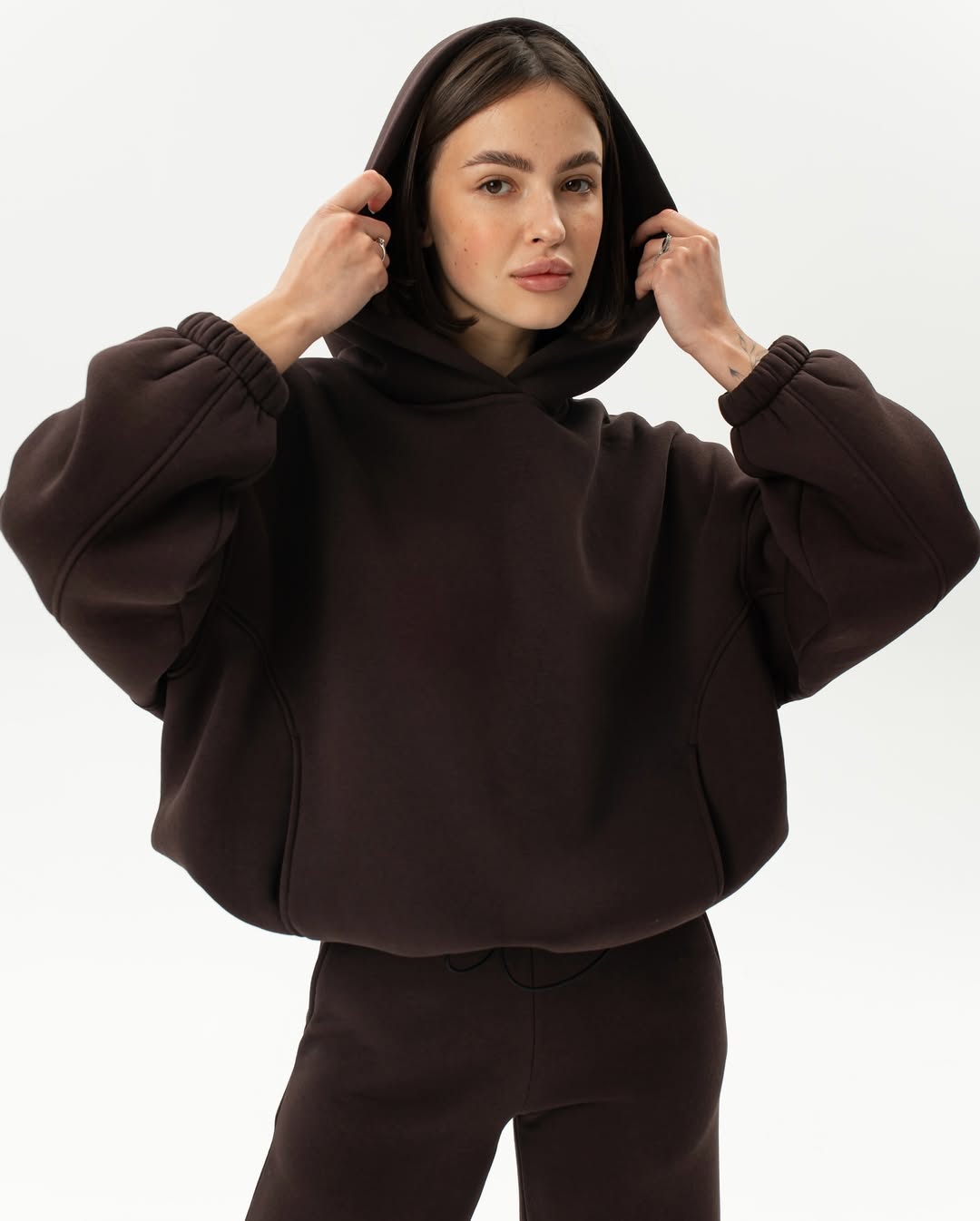 Ensemble sweat à capuche et jogging surdimensionné