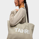 Oversized Tote Bag - Soft Taupe