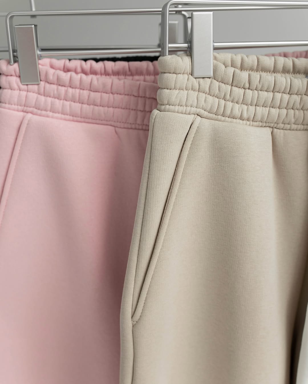 Pantalon de survêtement oversize en polaire taille haute pour femme