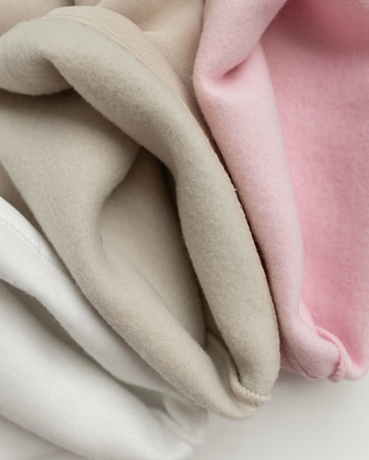 Pantalon de survêtement oversize en polaire taille haute pour femme